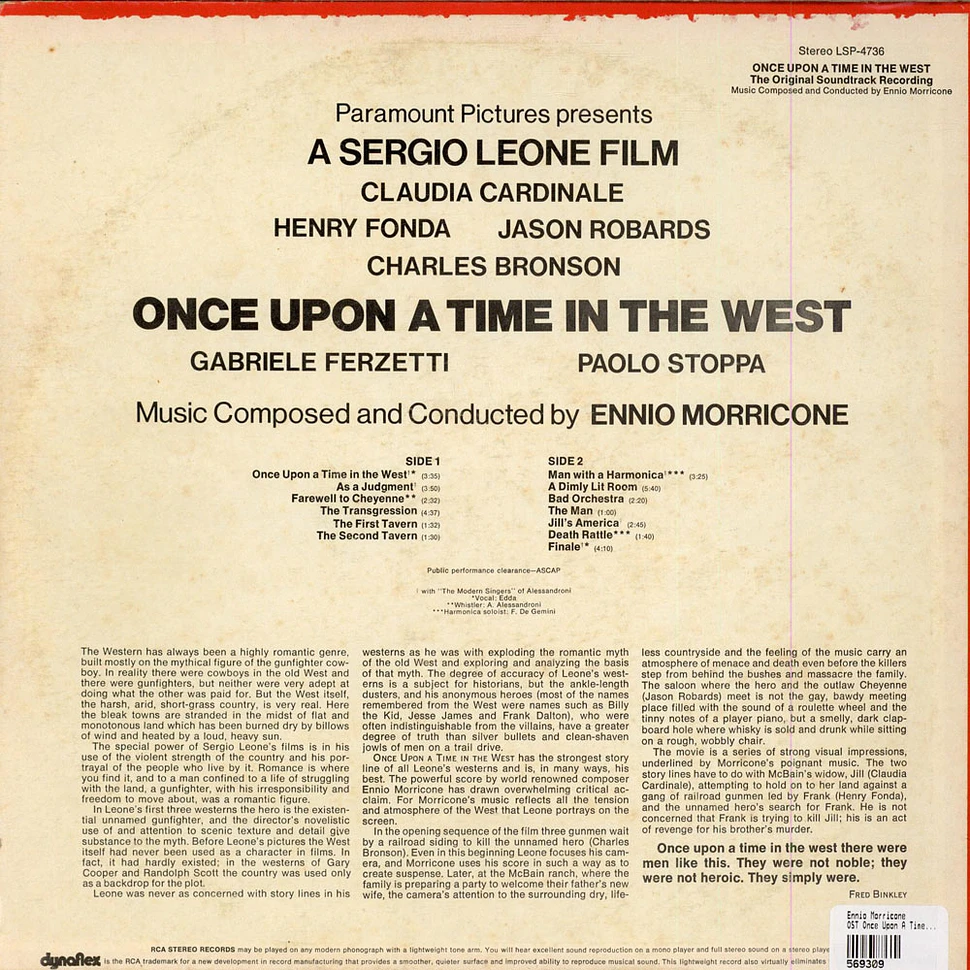 Ennio Morricone - Once Upon A Time In The West (The Original Soundtrack Recording)