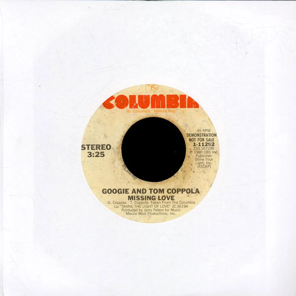 Googie And Tom Coppola - Missing Love