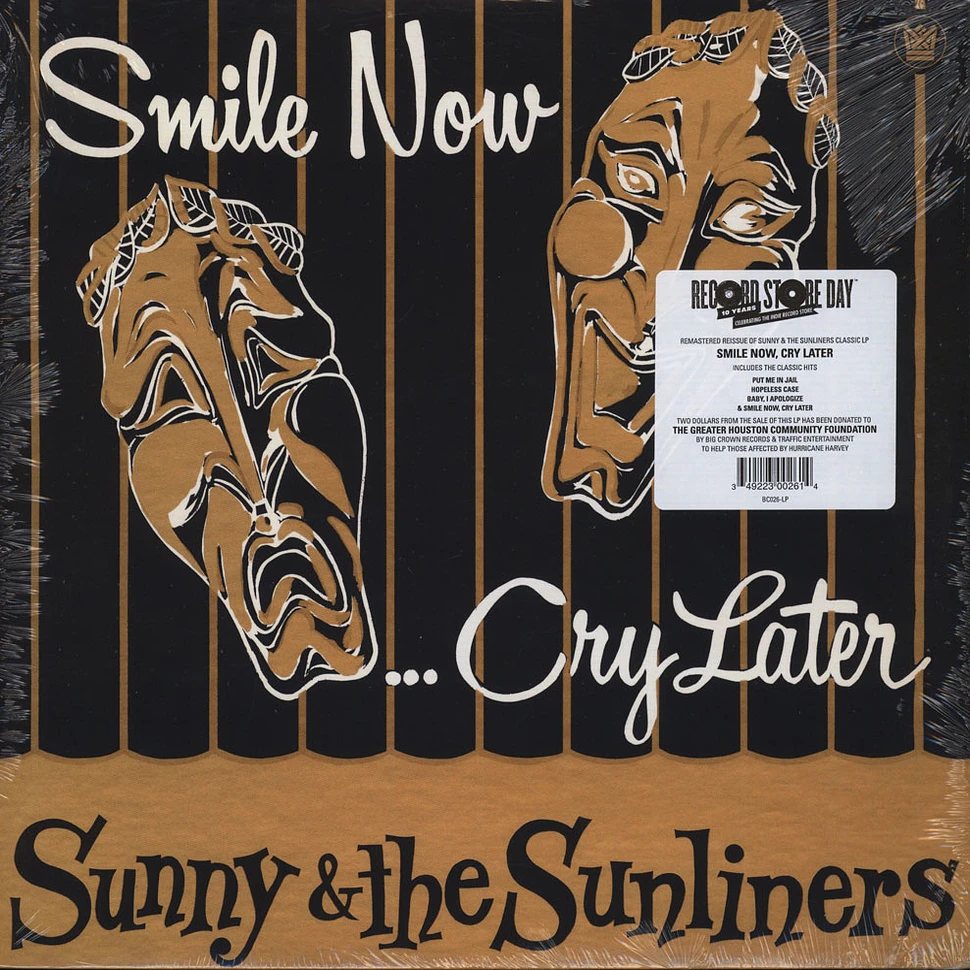 Sunny & The Sunliners - Smile Now, Cry Later