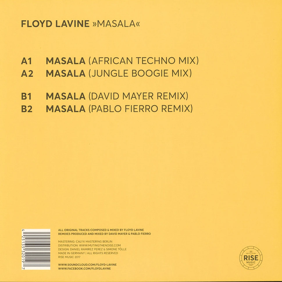 Floyd Lavine - Masala EP