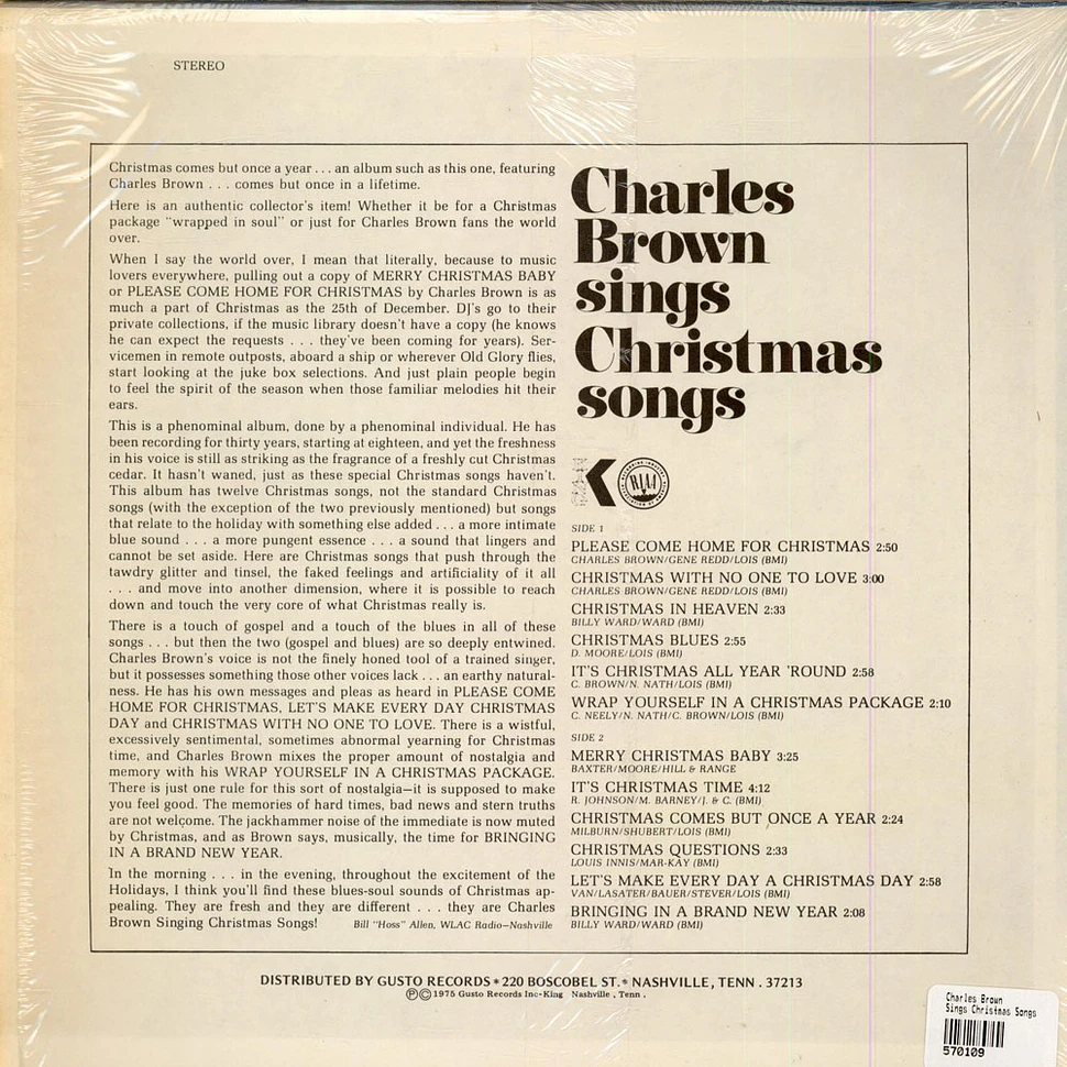 Charles Brown - Sings Christmas Songs
