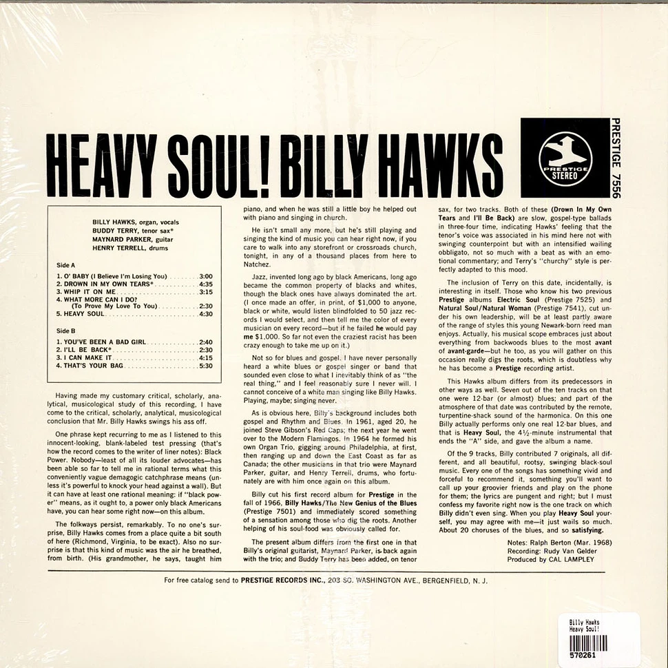 Billy Hawks - Heavy Soul!