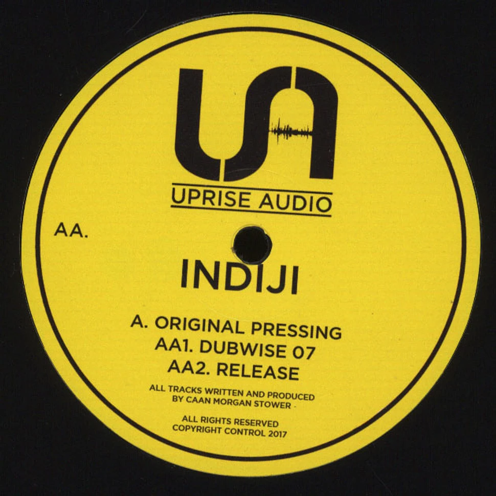 Indiji - Original Pressing / Dubwise 07 / Release