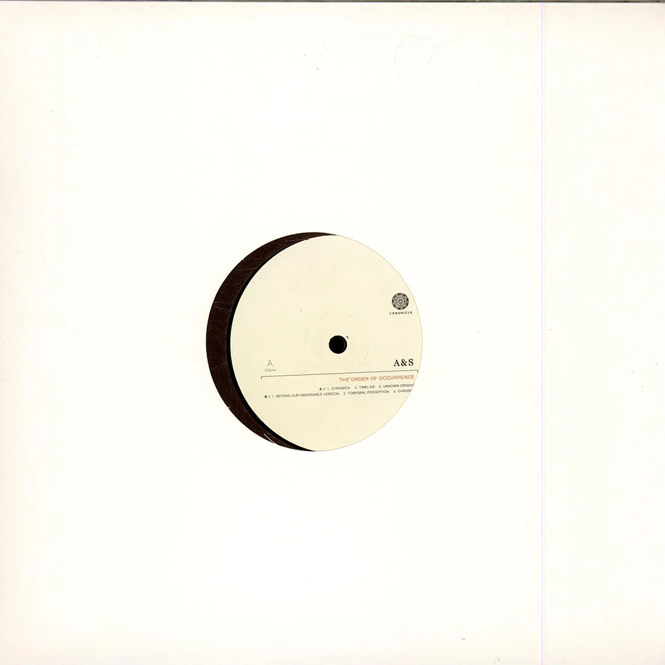 Dimi Angelis & Jeroen Search - The Order Of Occurrence