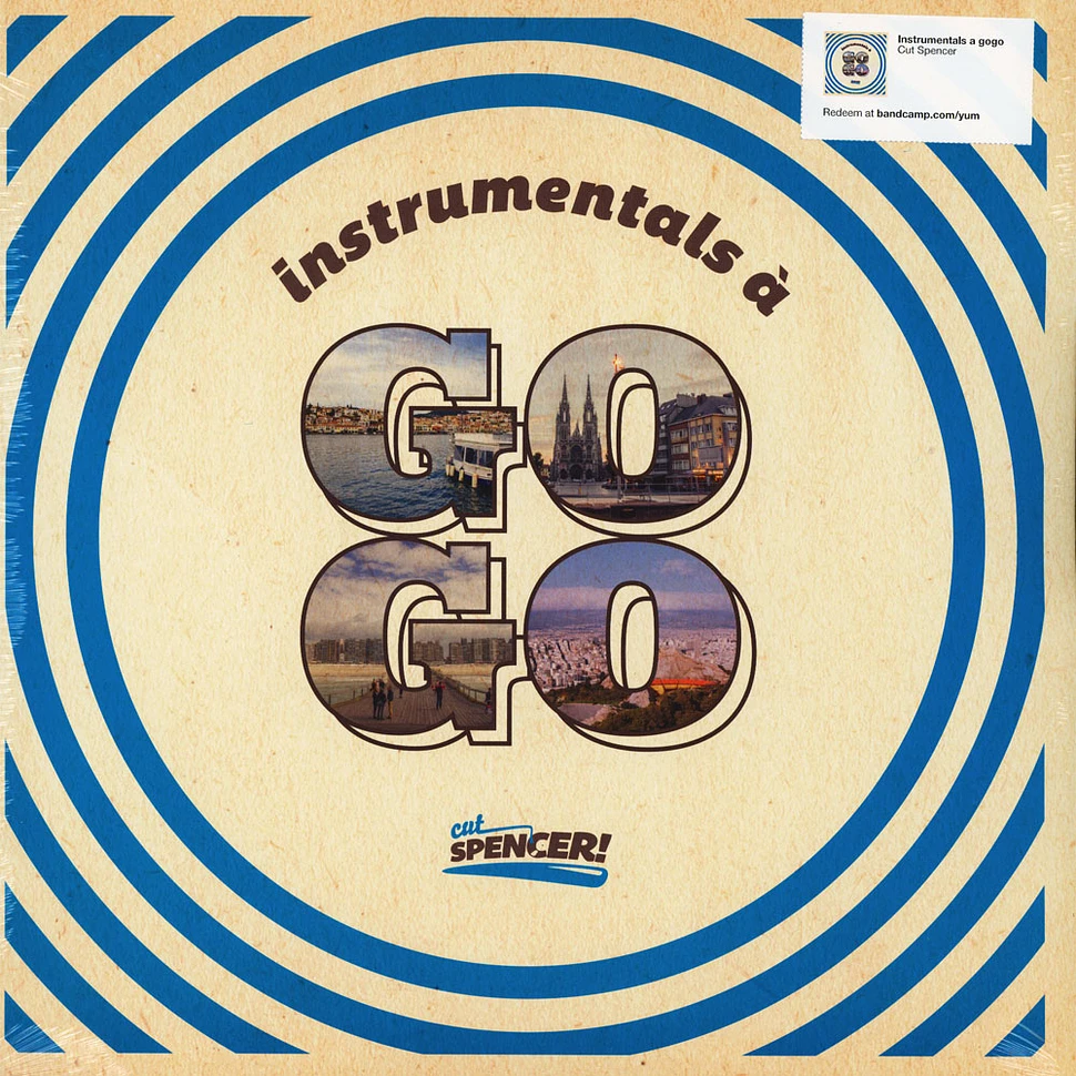 Cut Spencer - Instrumentals A Go Go Blue Vinyl Edition