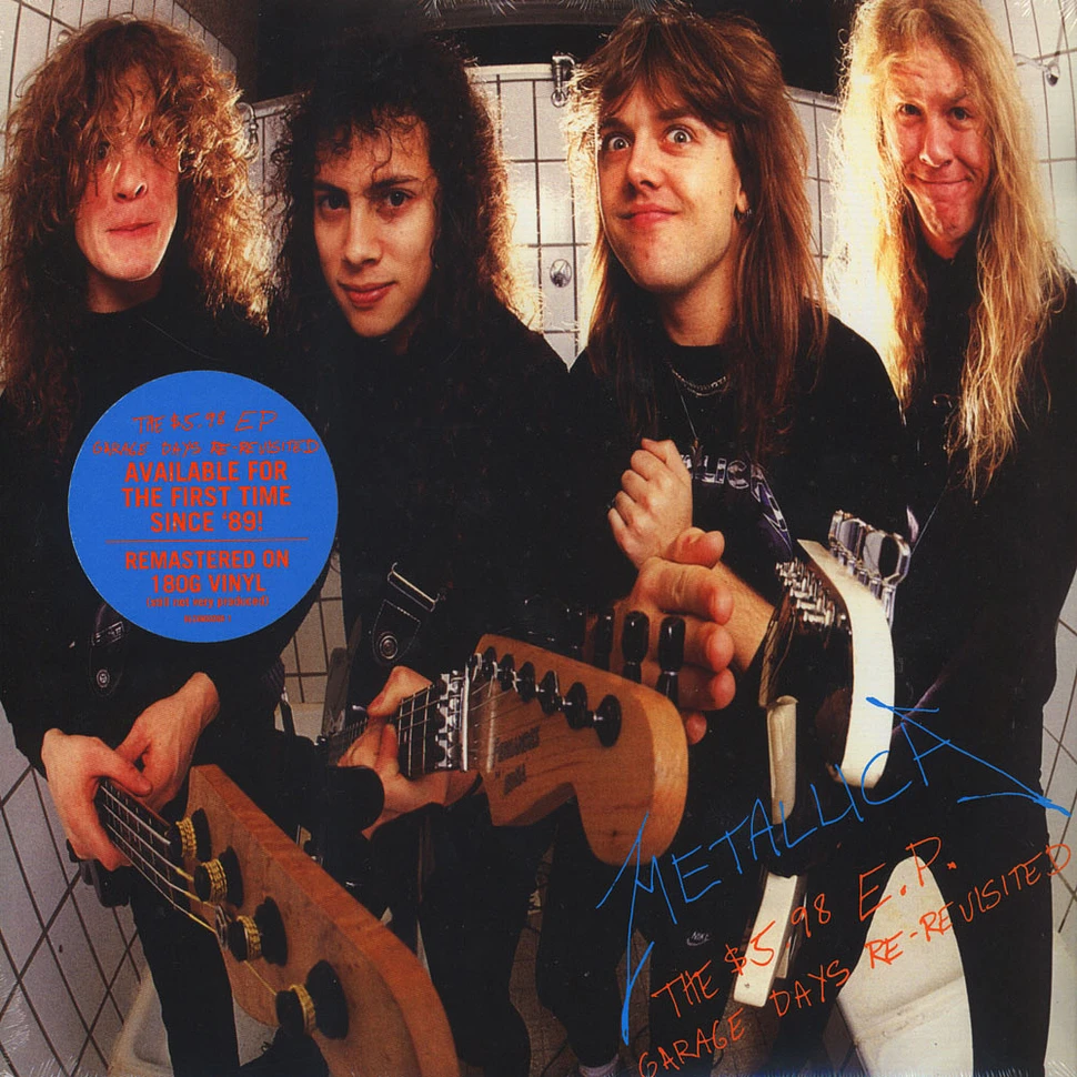 Metallica - The 5.98 EP - Garage Days Re-Revisited Black Vinyl Edition