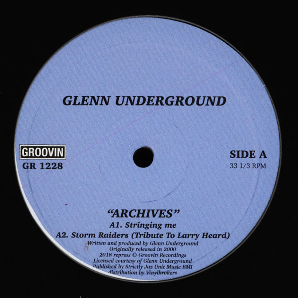 Glenn Underground - GU Archives