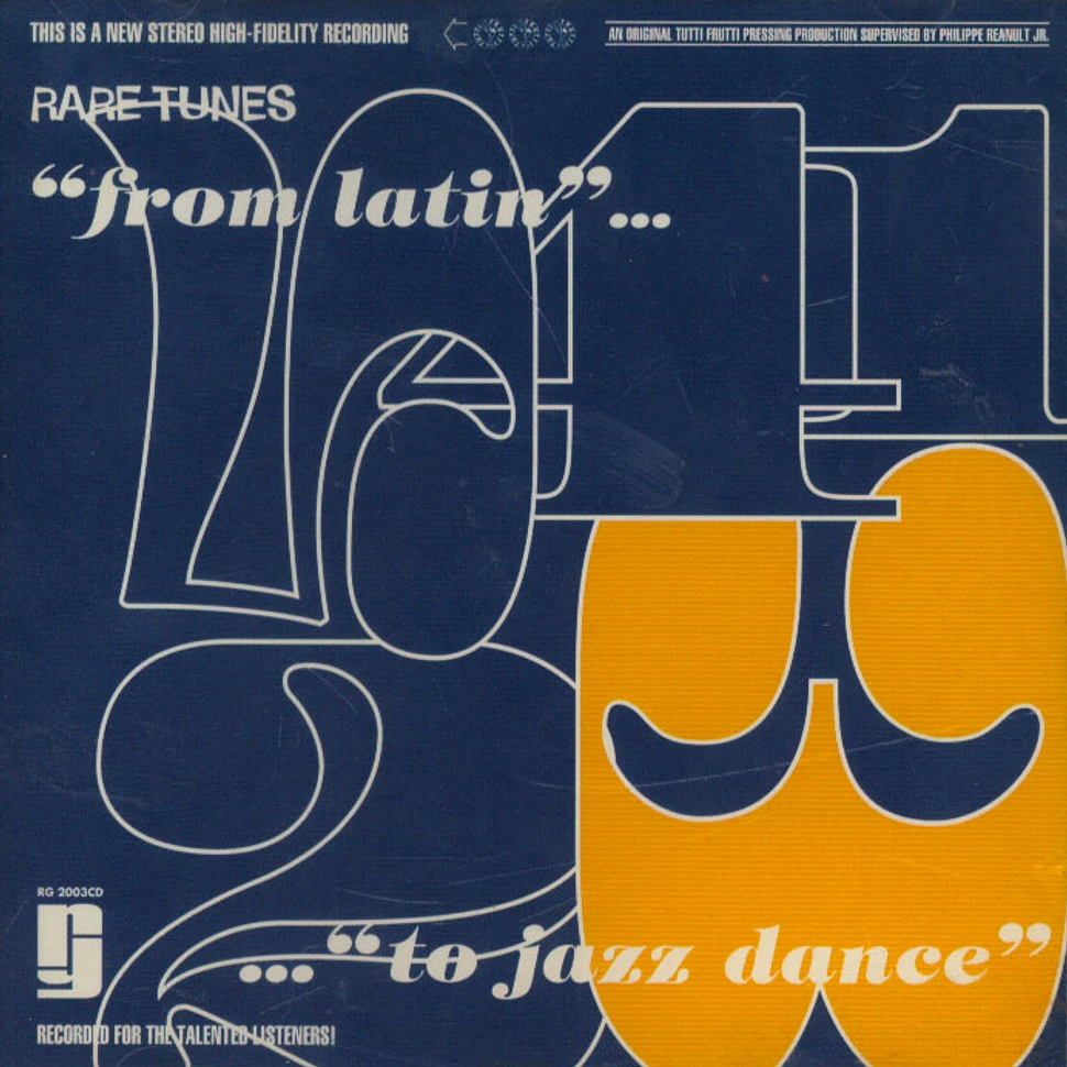 V.A. - Rare Tunes Chapter Three "From Latin... To Jazz Dance"