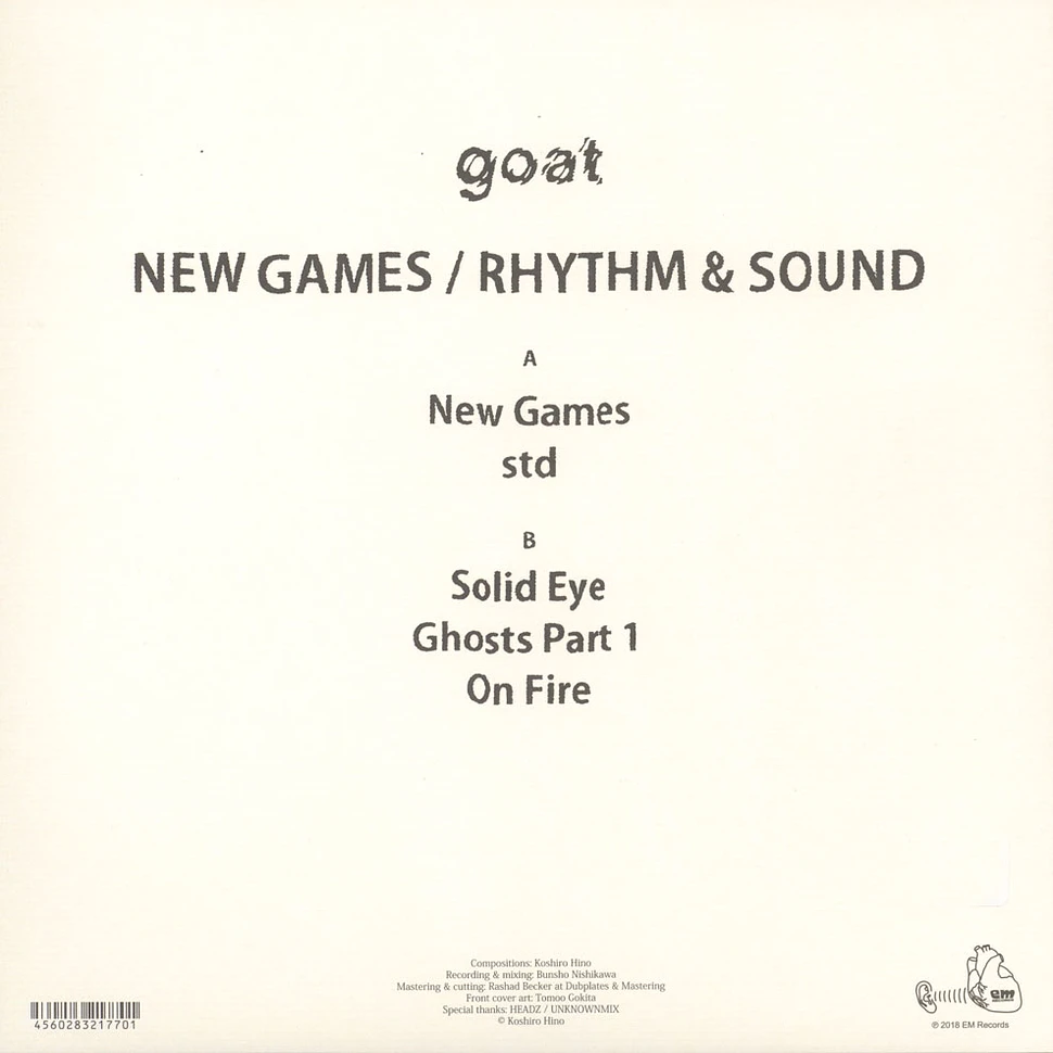 Goat - New Games / Rhythm & Sound