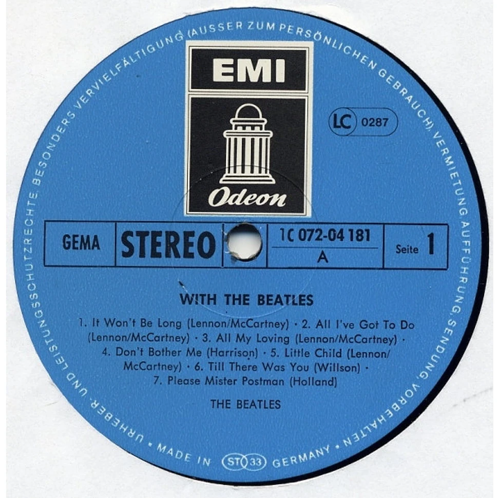 The Beatles - With The Beatles