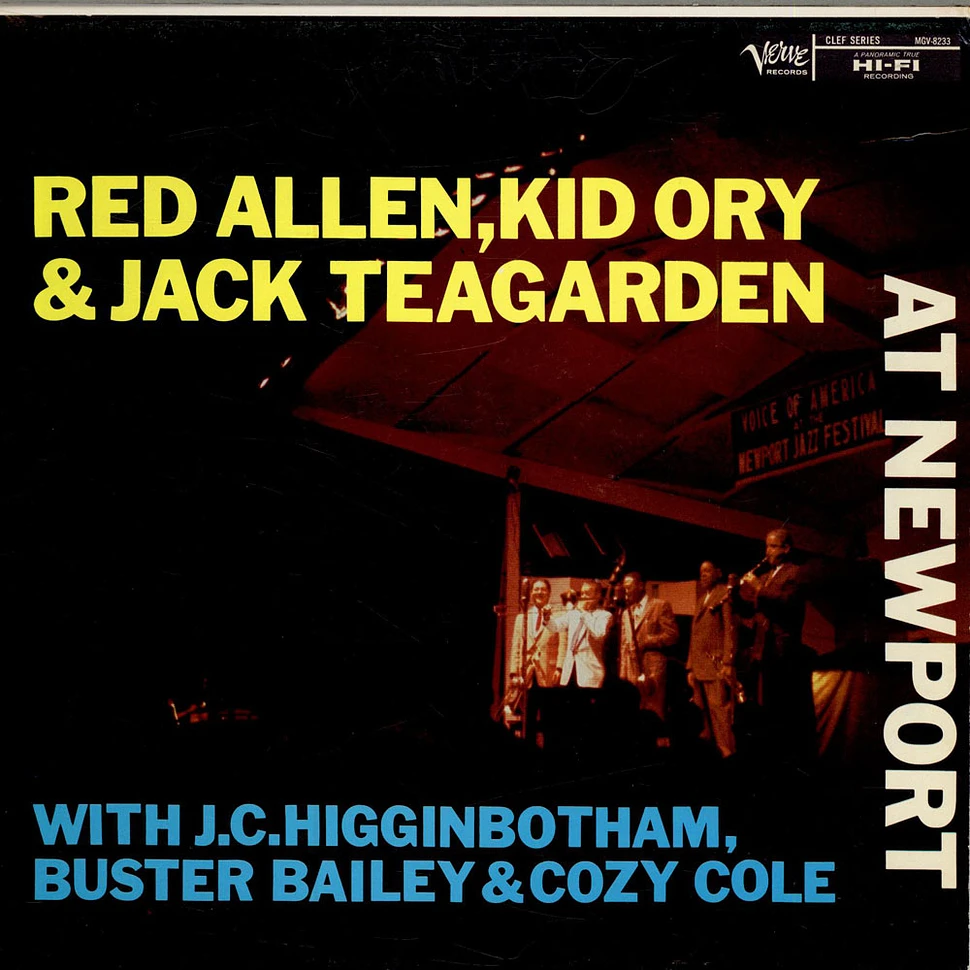 Henry "Red" Allen With Kid Ory And Jack Teagarden - At Newport