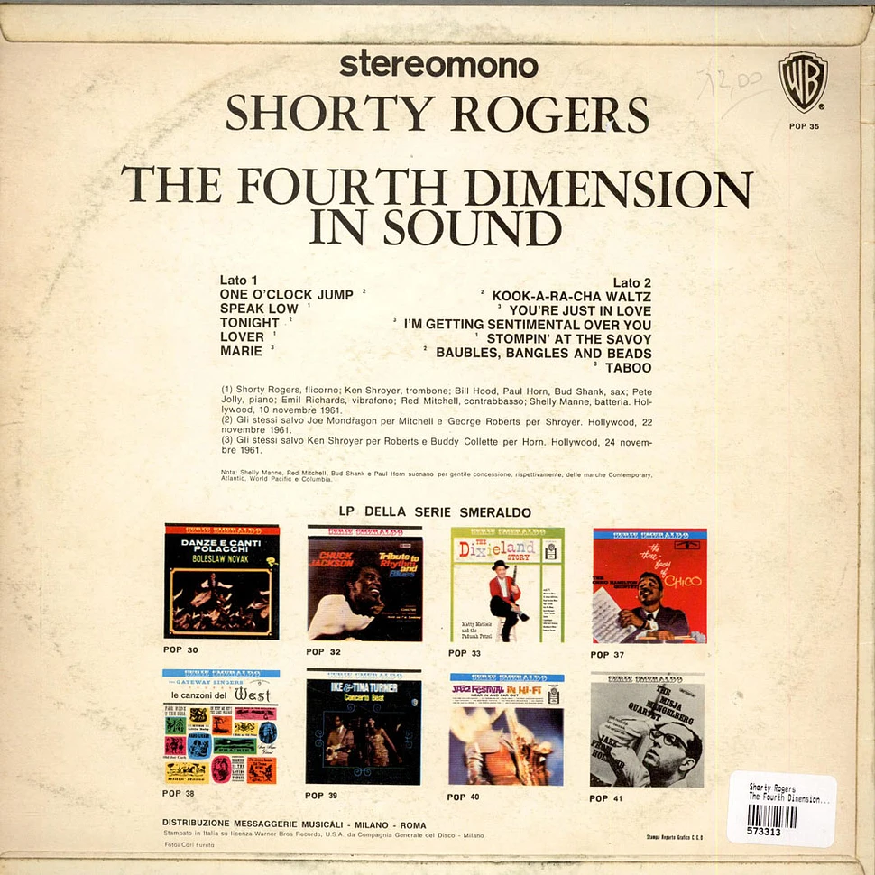 Shorty Rogers - The Fourth Dimension In Sound