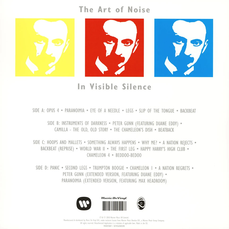 The Art Of Noise - In Visible Silence Expanded Edition