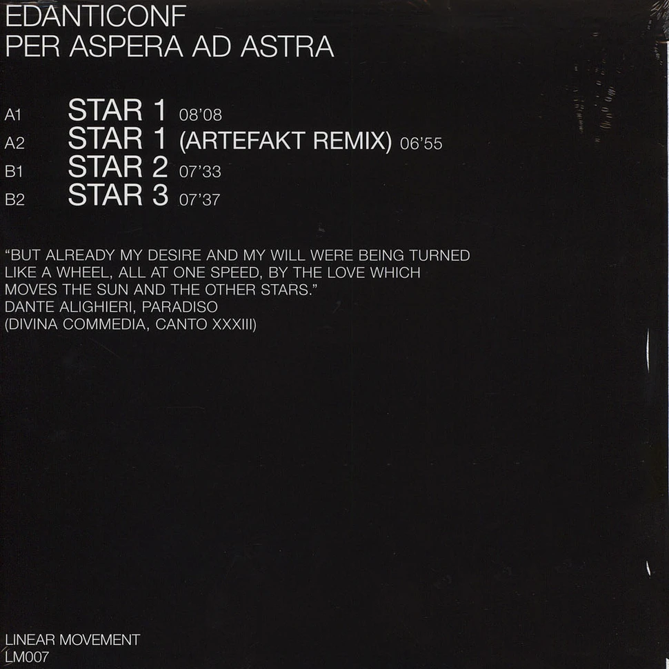 Edanticonf - Per Aspera Ad Astra EP Artefakt Remix