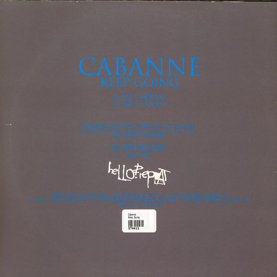 Cabanne - Keep Going