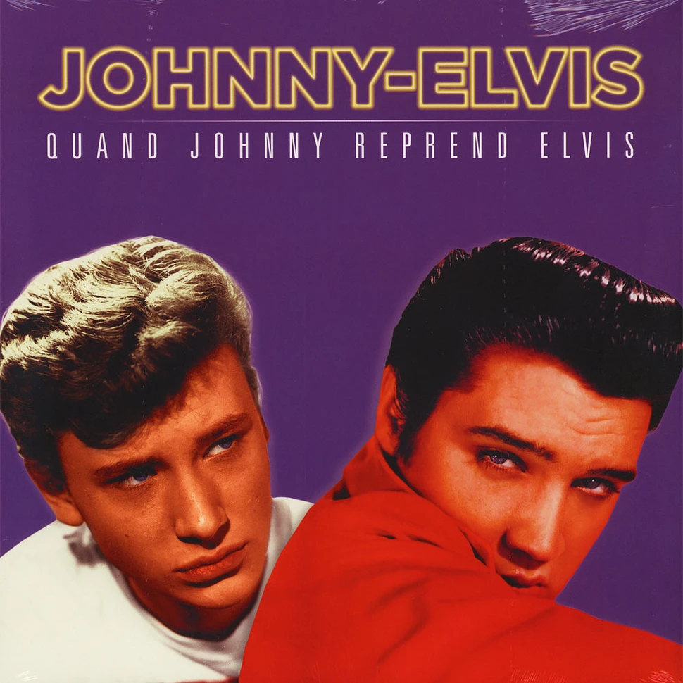 Johnny Hallyday / Elvis Presley - Johnny Reprend Elvis RSD 2018 Red Vinyl Edition