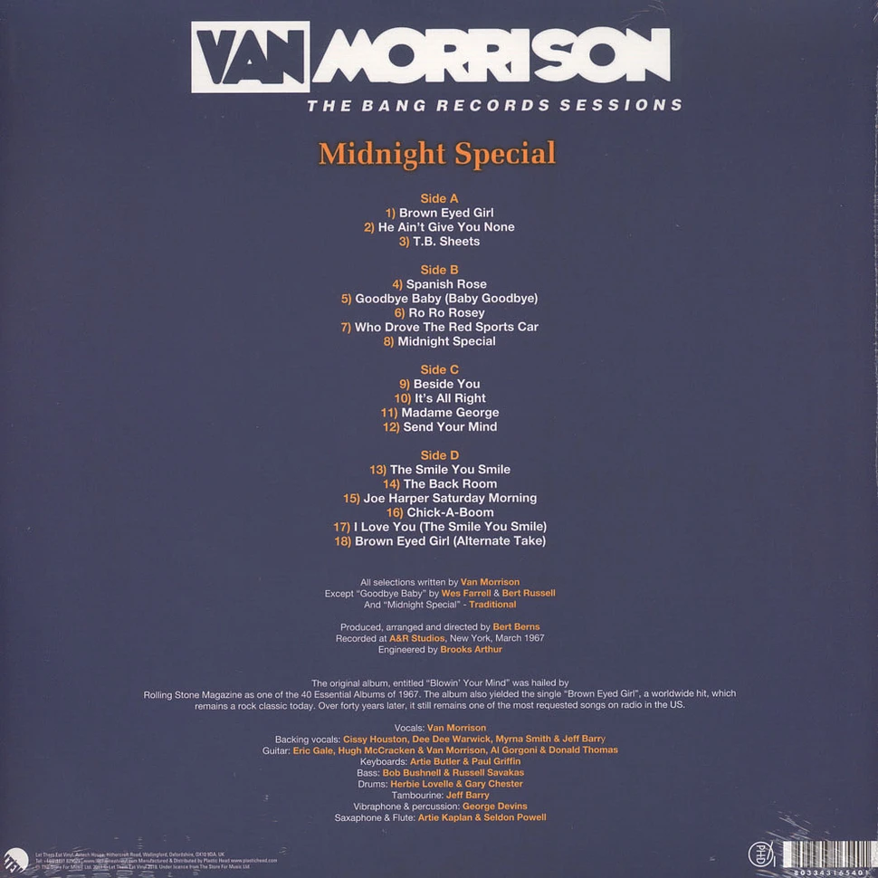 Van Morrison - Midnight Special: The Bang Records Sessions