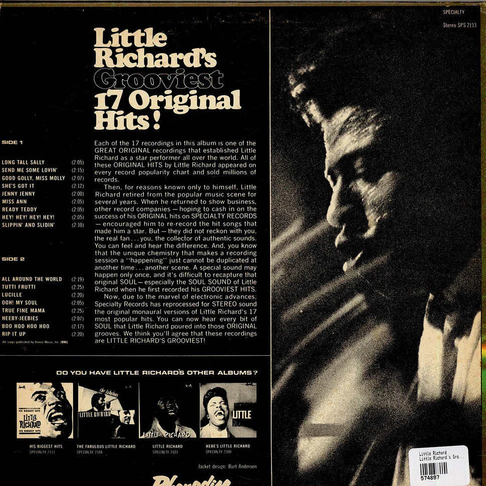 Little Richard - Little Richard's Grooviest 17 Original Hits!