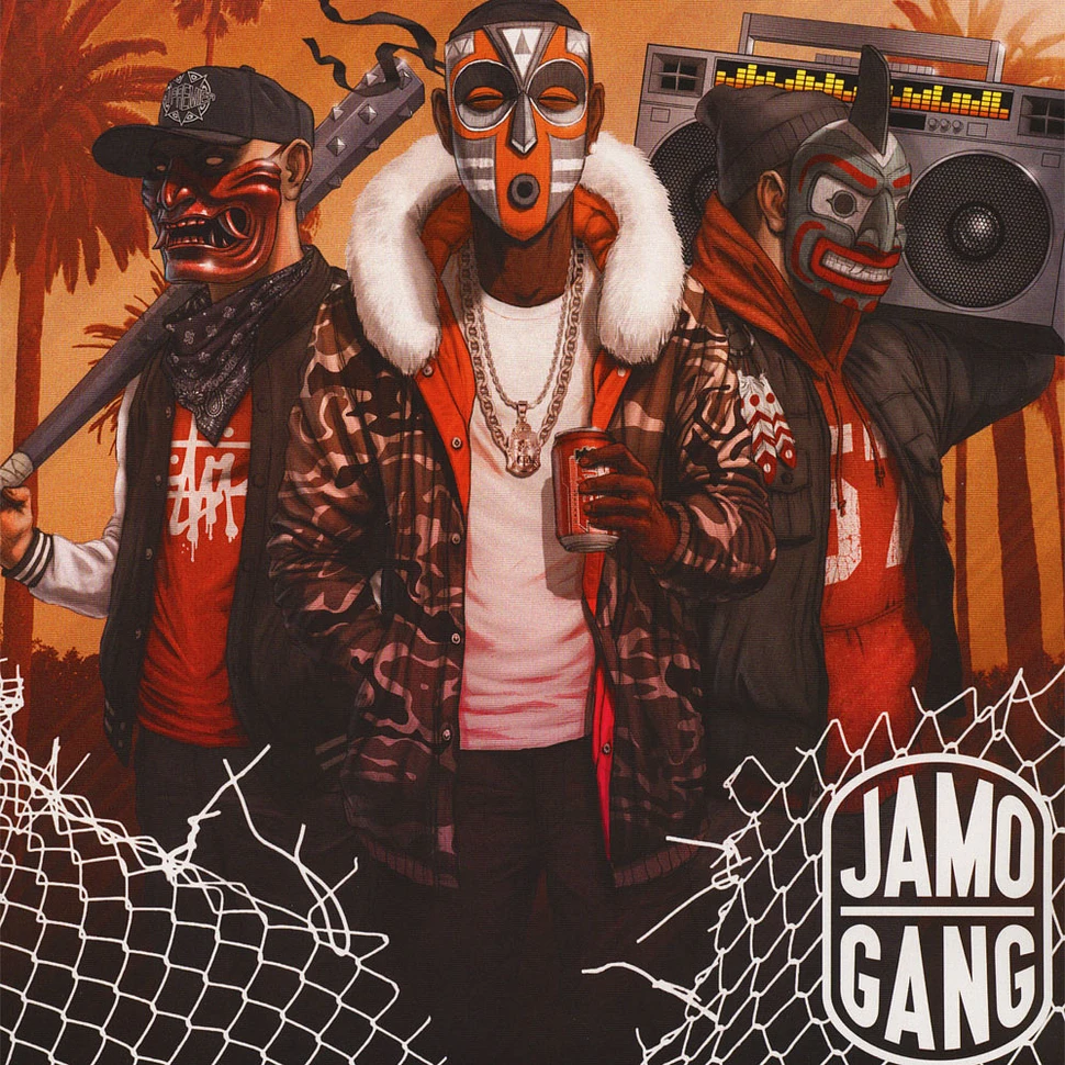 Jamo Gang - Jamo Gang EP Clear Vinyl / Green Splatter Edition