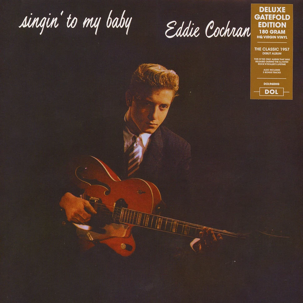 Eddie Cochran - Singin' To My Baby Gatefold Sleeve Edition