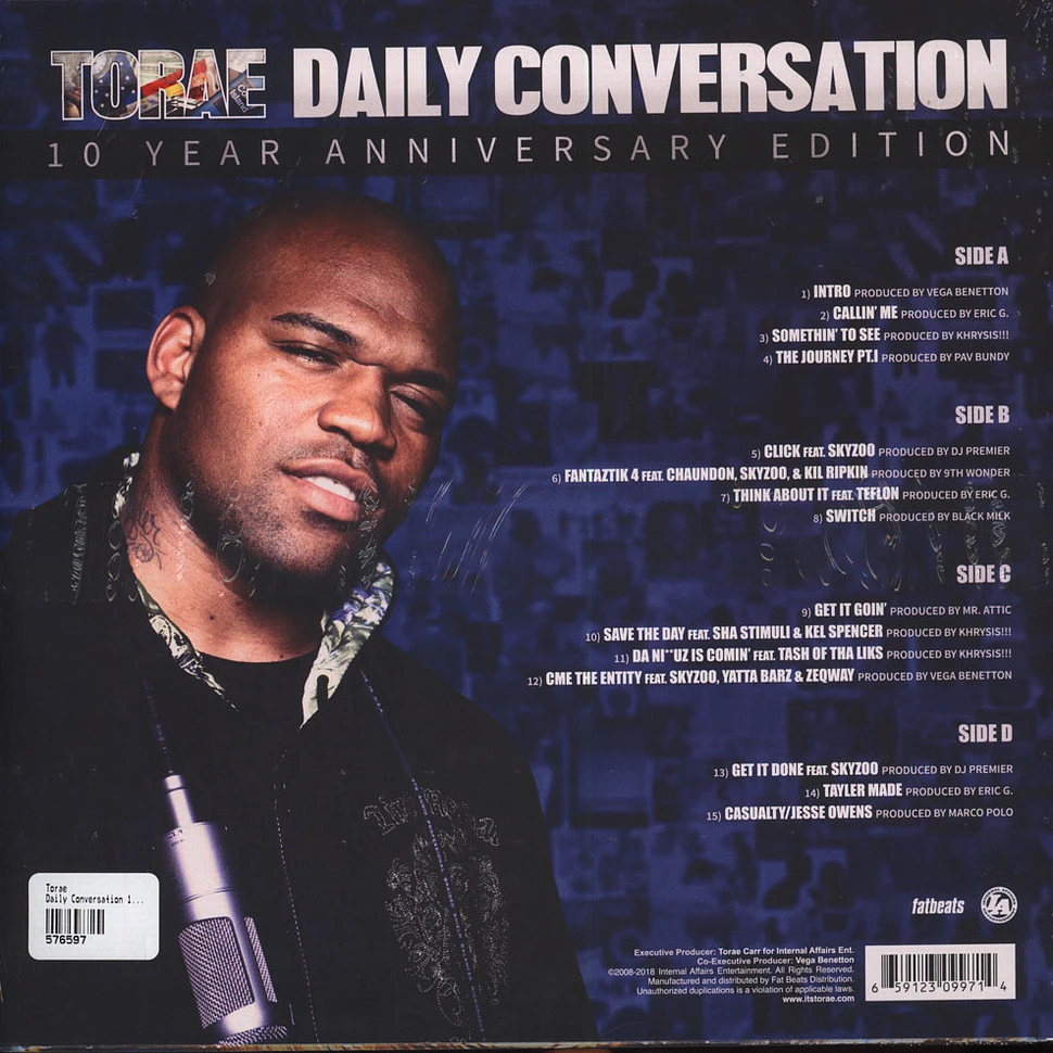 Torae - Daily Conversation 10th Anniversary Colored Vinyl Edition