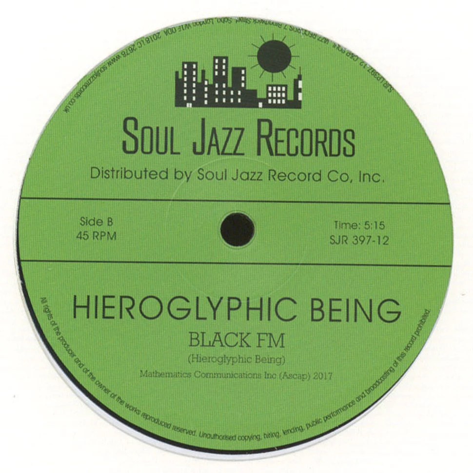 Hieroglyphic Being - The Seduction Syndrome / Black FM