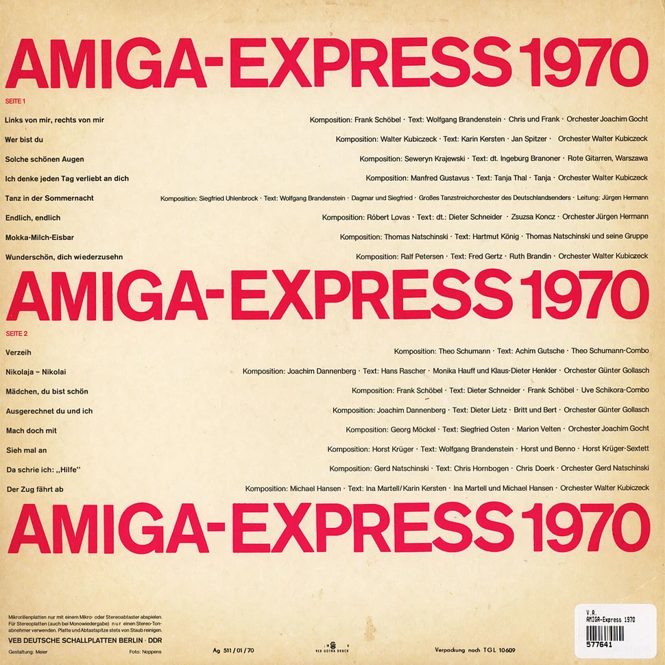 V.A. - Amiga-Express 1970