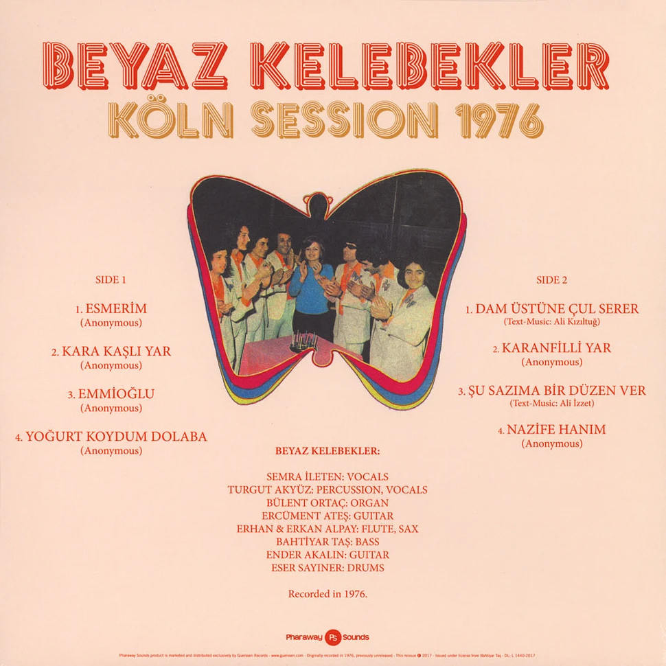 Beyaz Kelebekler - Köln Session 1976