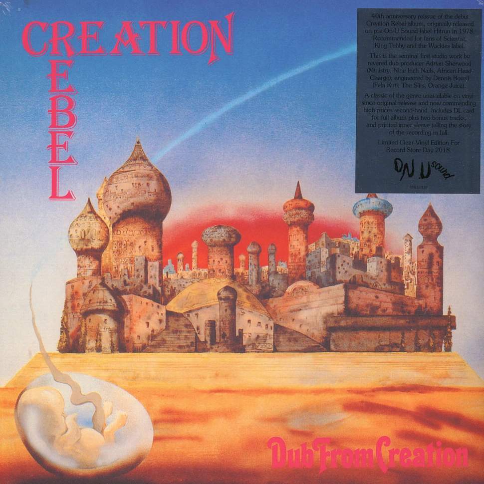 Creation Rebel - Dub From Creation Clear Vinyl Edition