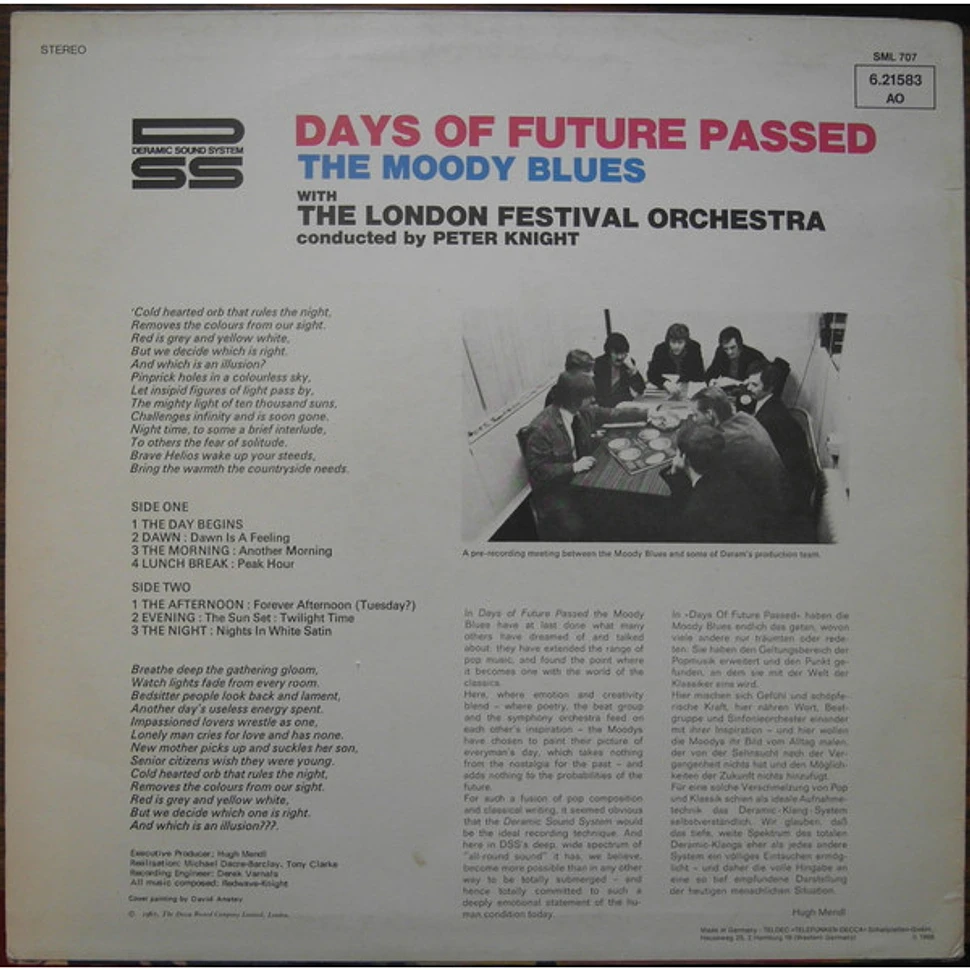 The Moody Blues - Days Of Future Passed