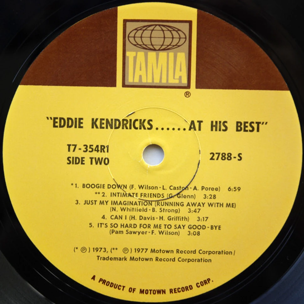 Eddie Kendricks - Eddie Kendricks At His Best