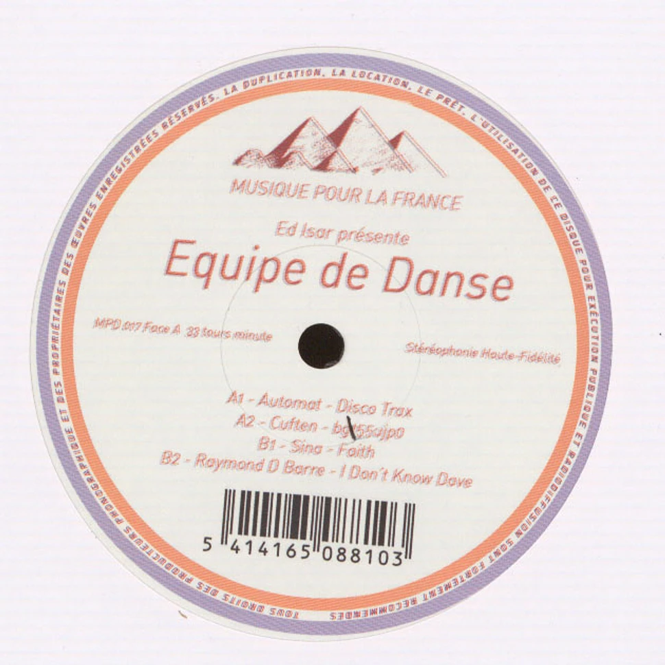 V.A. - Ed Isar presents Equipe De Danse