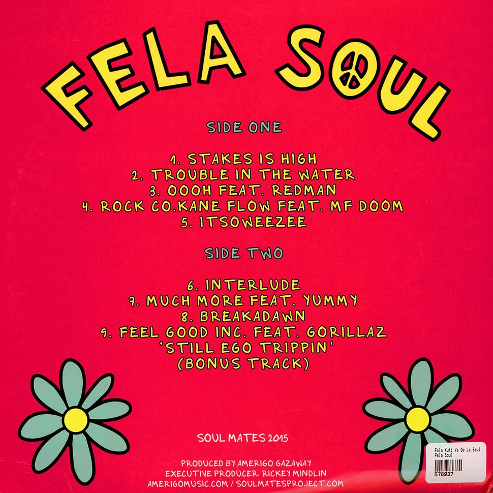 Fela Kuti Vs De La Soul - Fela Soul