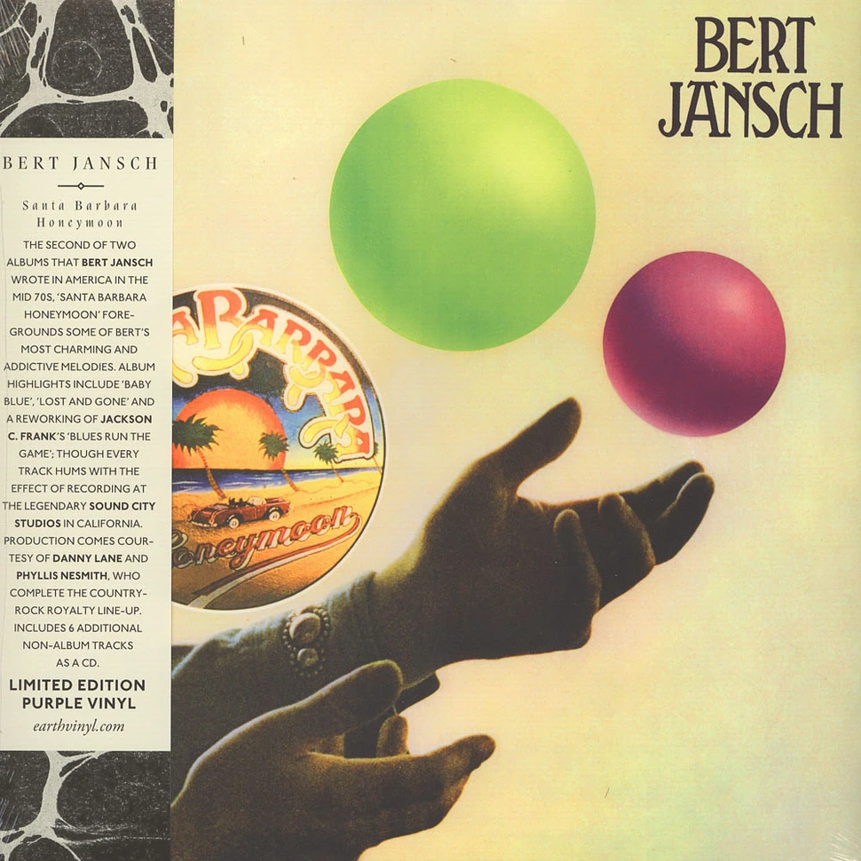 Bert Jansch - Santa Barbara Honeymoon Purple Vinyl Edition