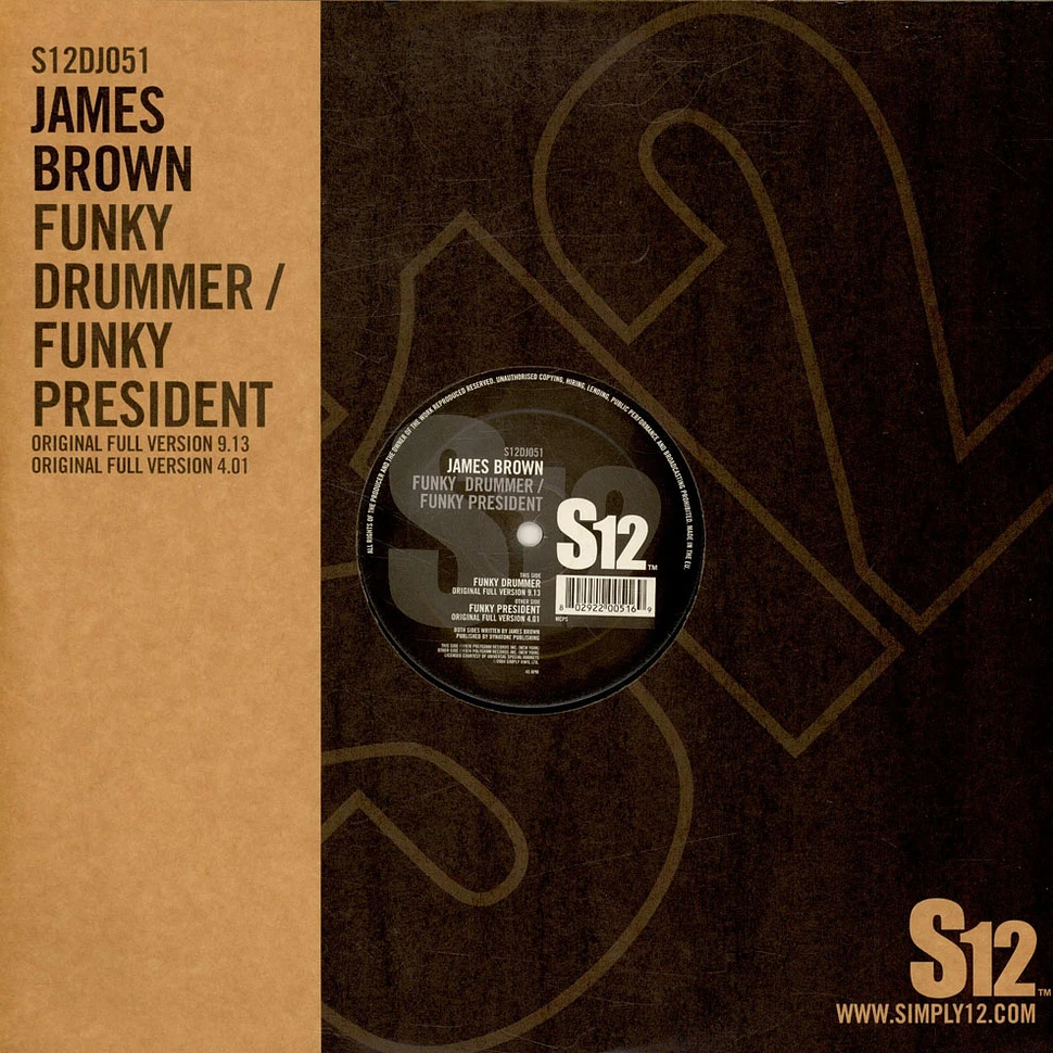 James Brown - Funky Drummer / Funky President
