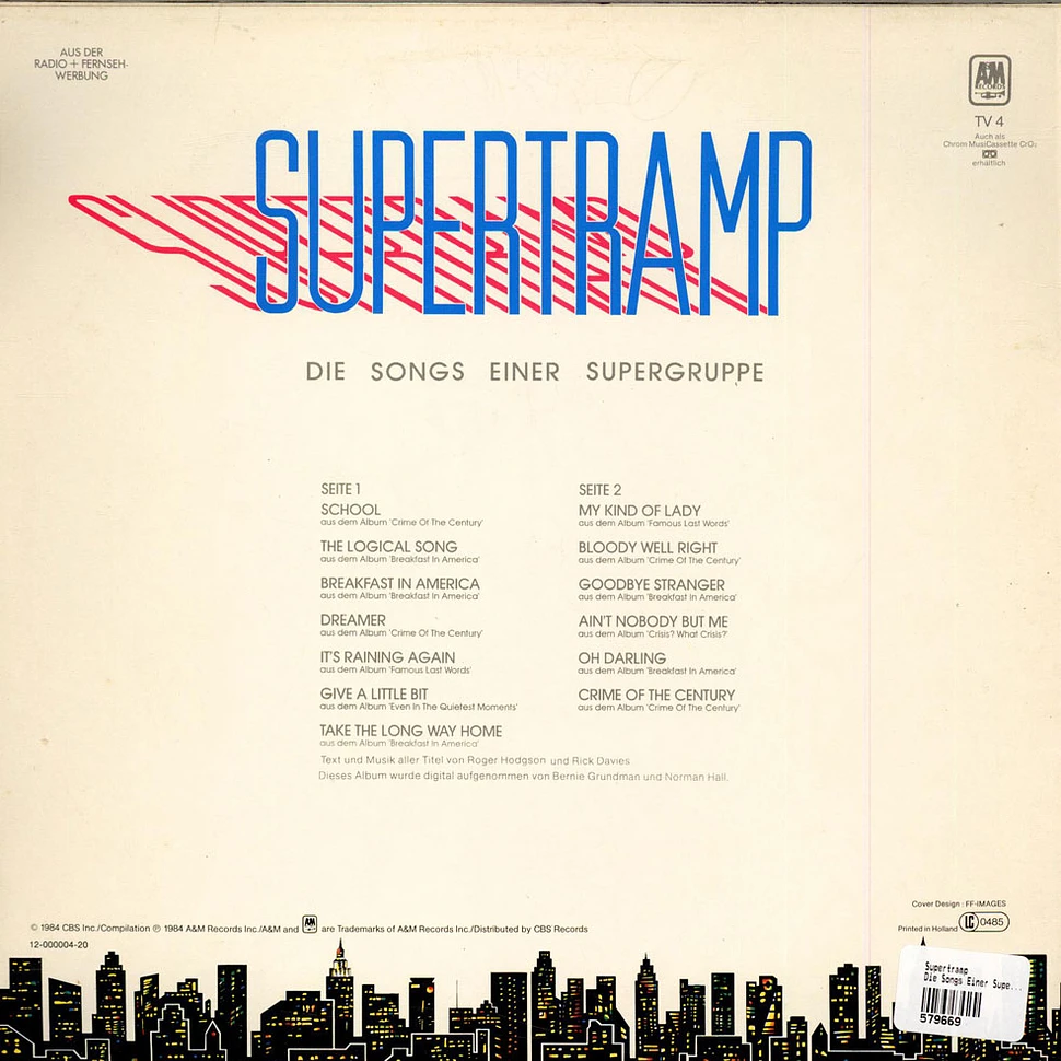 Supertramp - Die Songs Einer Supergruppe