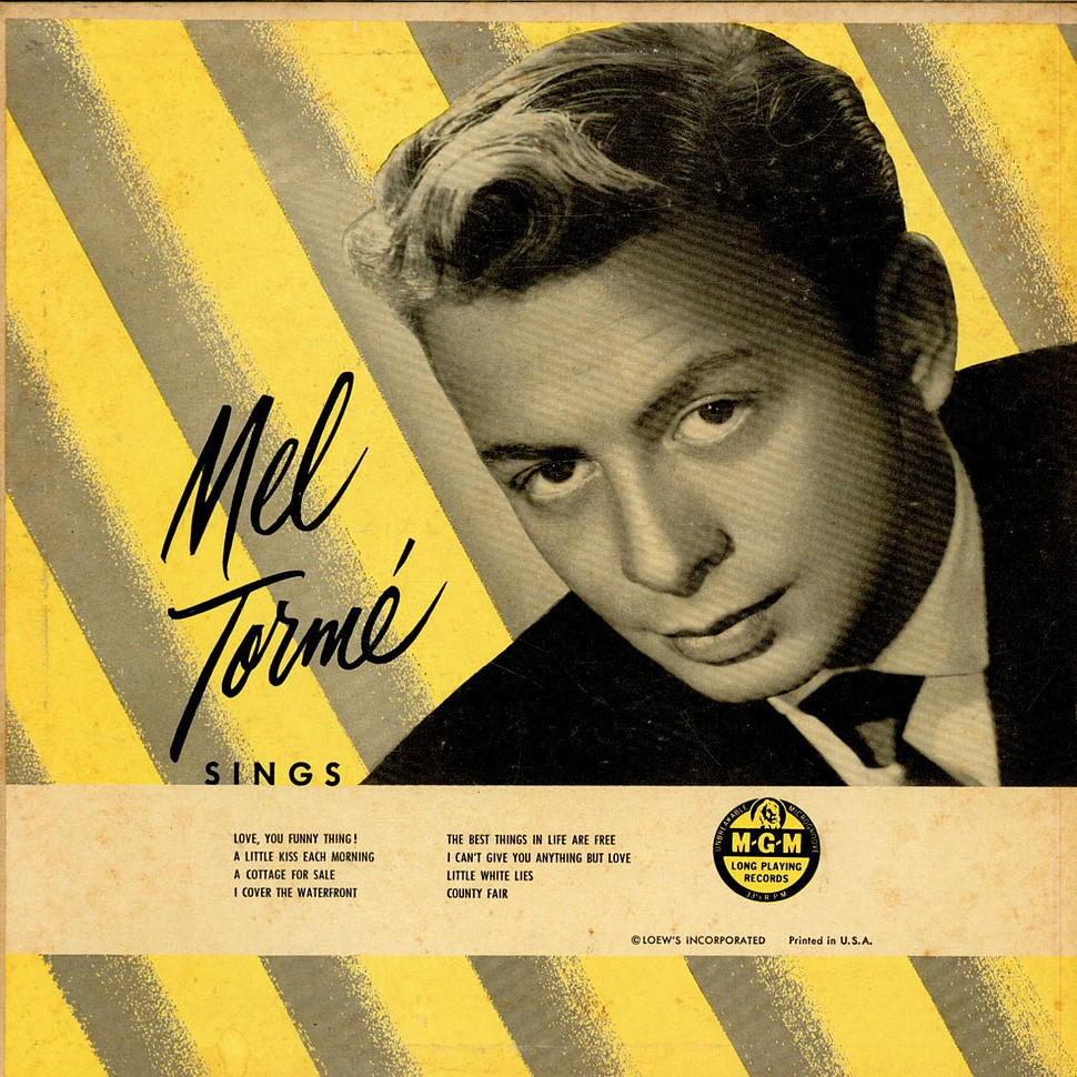 Mel Tormé - Mel Torme Sings