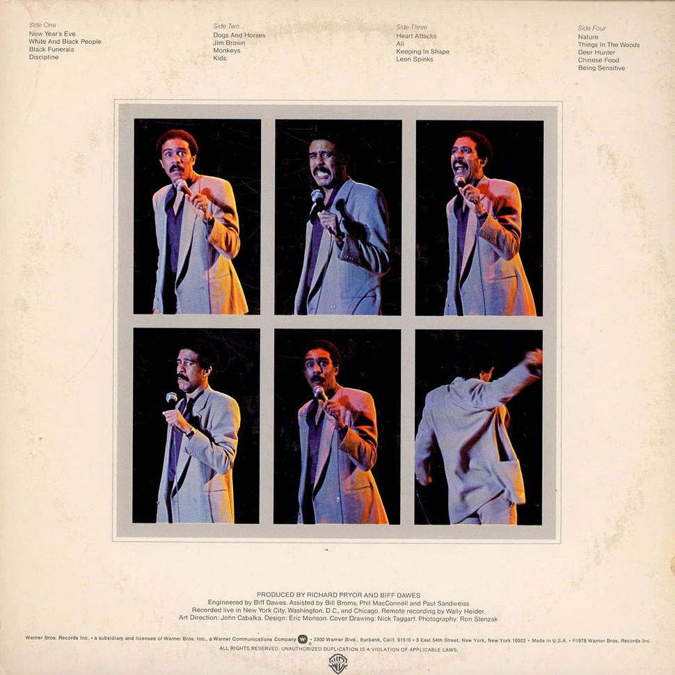 Richard Pryor - Wanted: Live In Concert