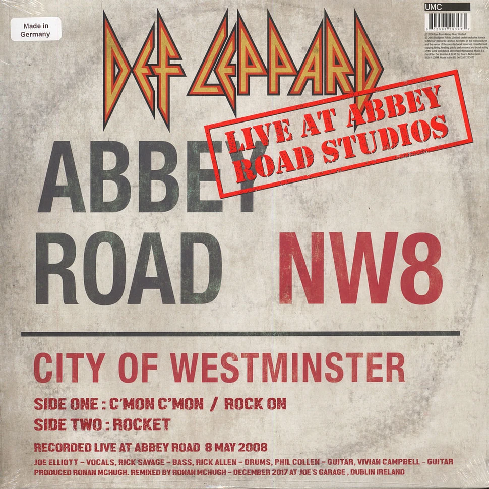 Def Leppard - Live From Abbey Road