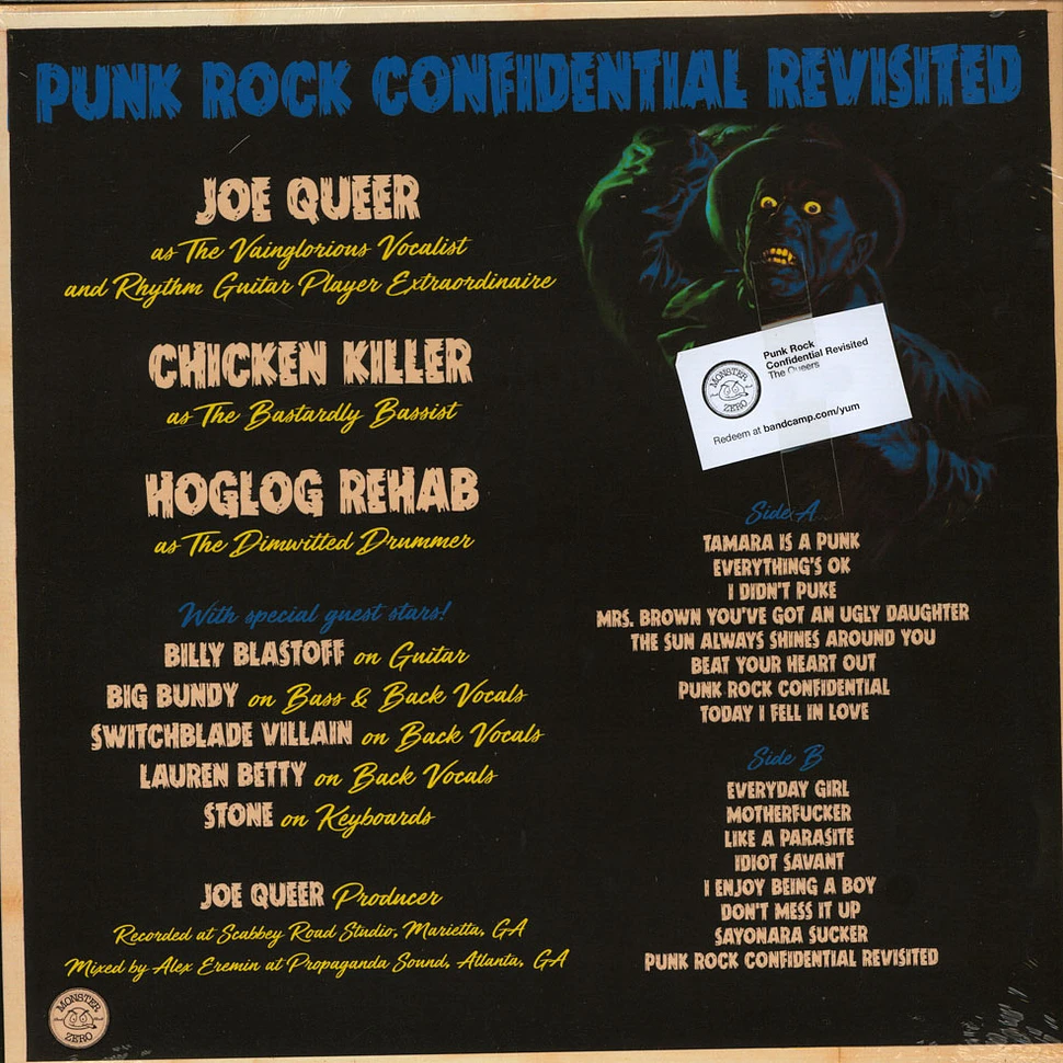 Queers - Punk Rock Confidential Revisited