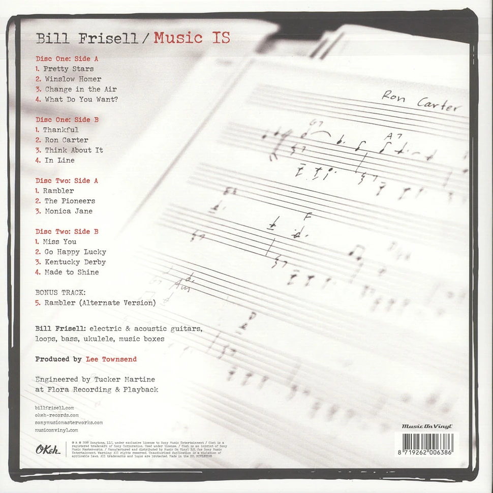 Bill Frisell - Music IS