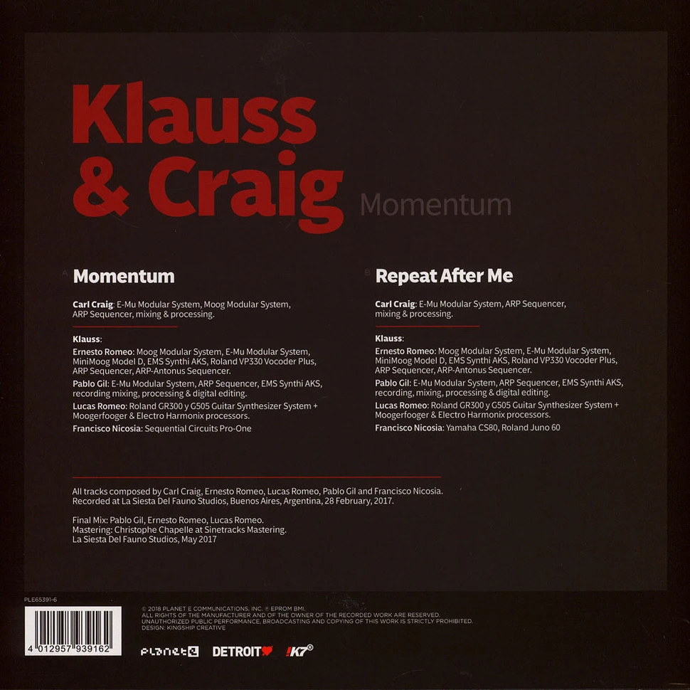 Klauss & Craig - Momentum