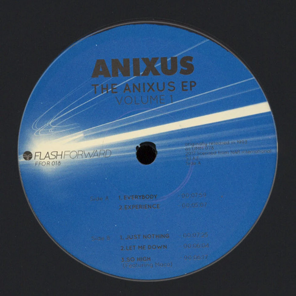 Anixus - The Anixus EP Volume 1 Black Vinyl Edition