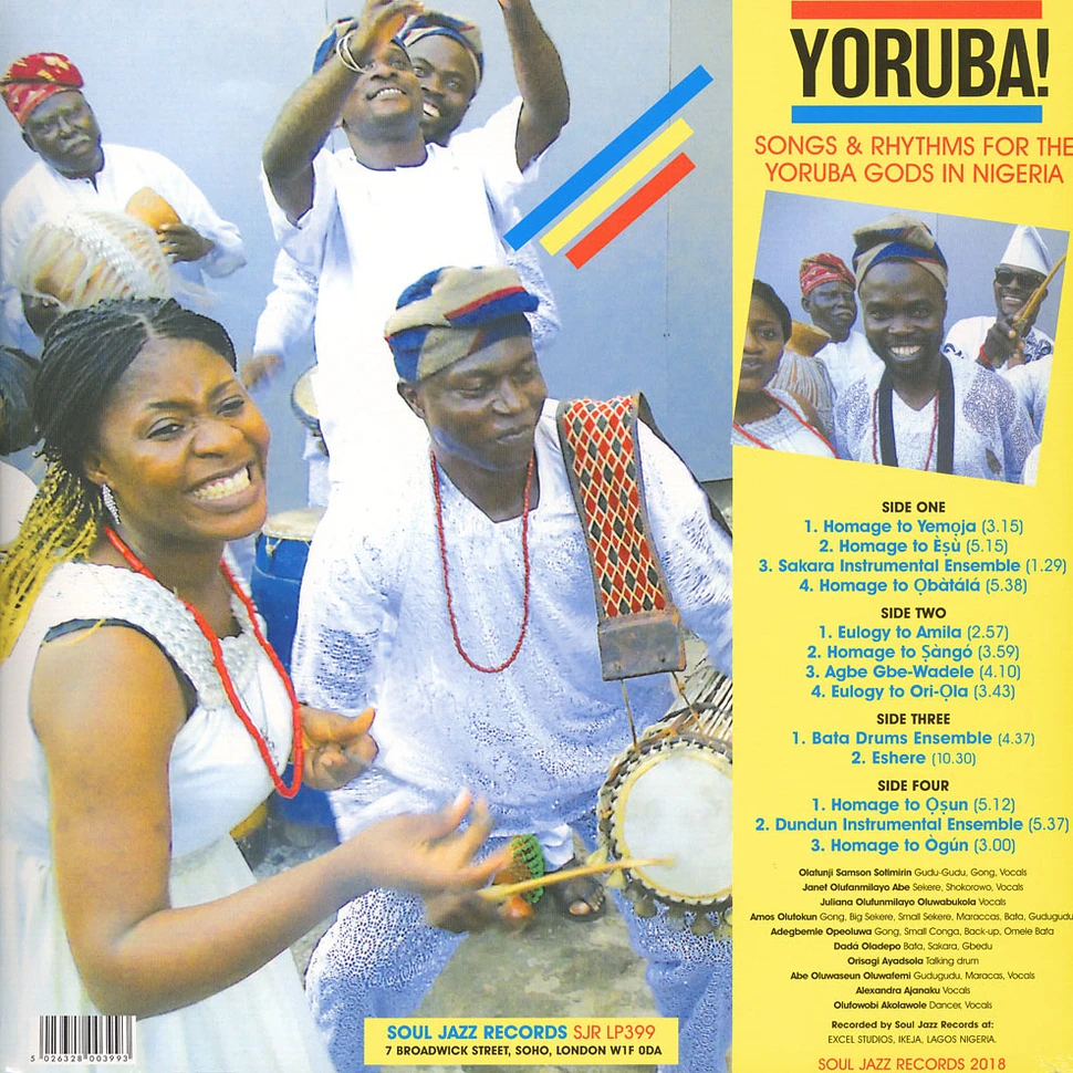V.A. - Yoruba! Songs & Rhythms For The Yoruba Gods In Nigeria