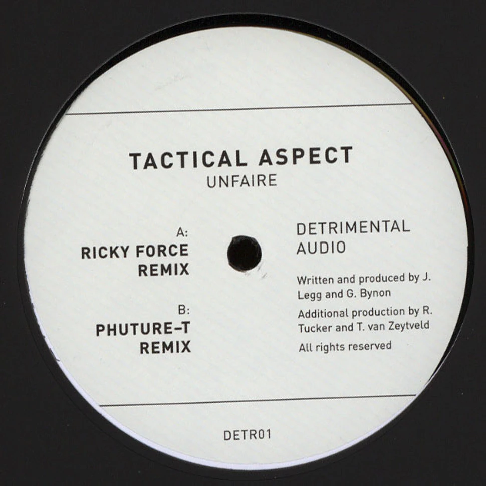 Tactical Aspect - Unfaire Remixes