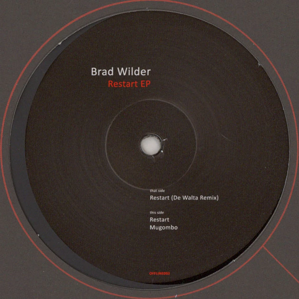 Brad Wilder - Restart EP