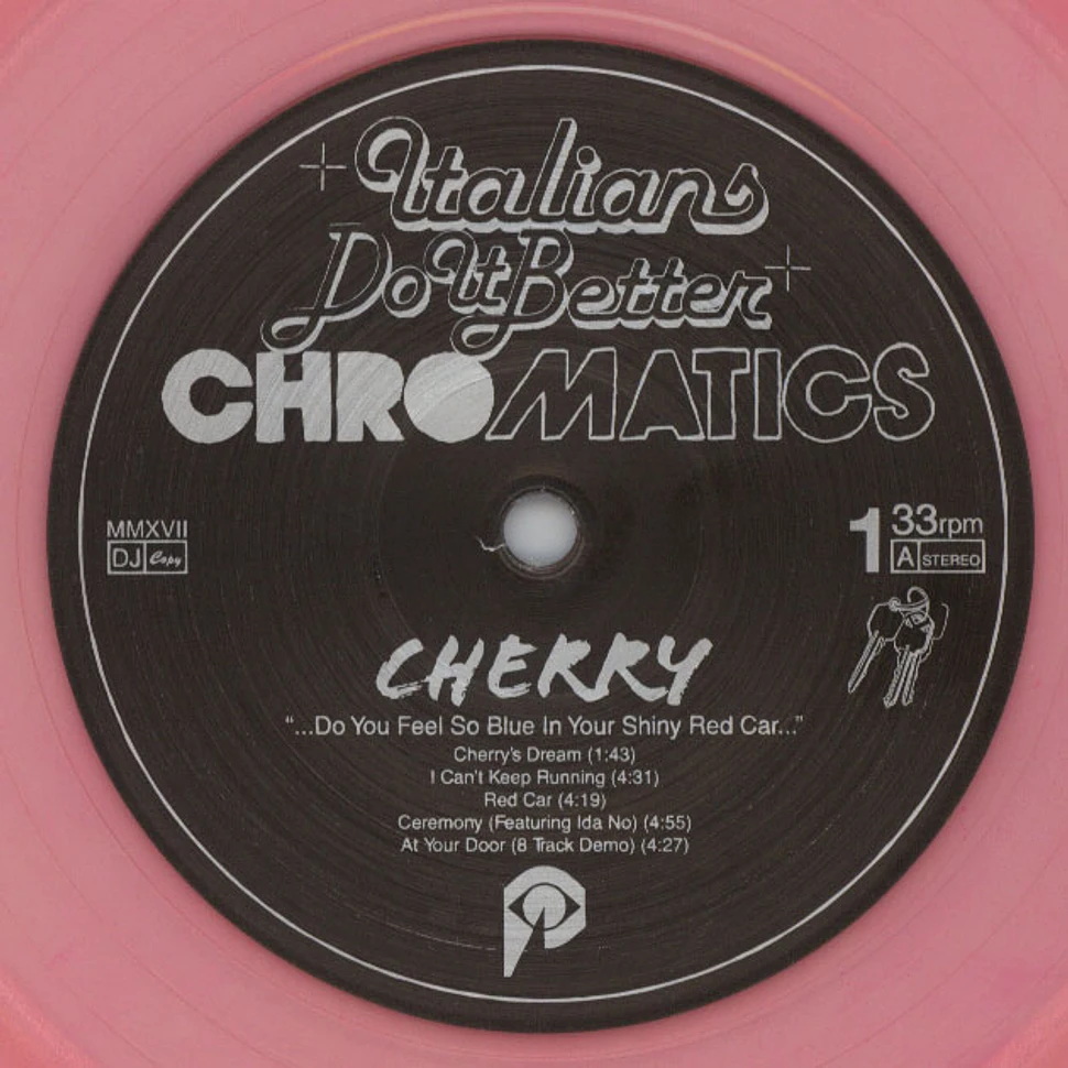 Chromatics - Cherry Deluxe Pink Vinyl Edition