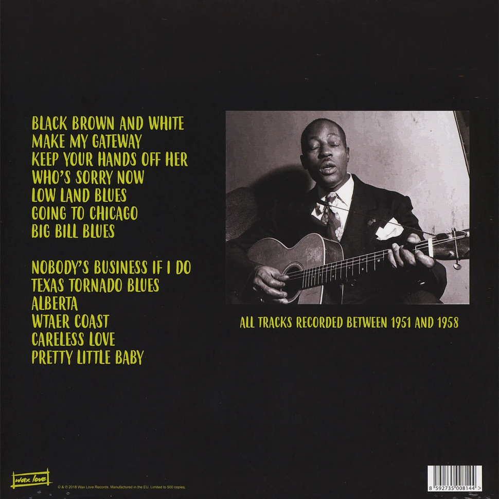 Big Bill Broonzy - Who's Sorry Now