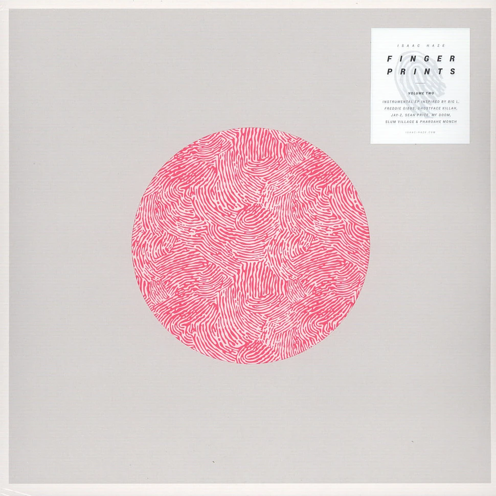 Isaac Haze - Fingerprints Volume Two Pink Vinyl Edition