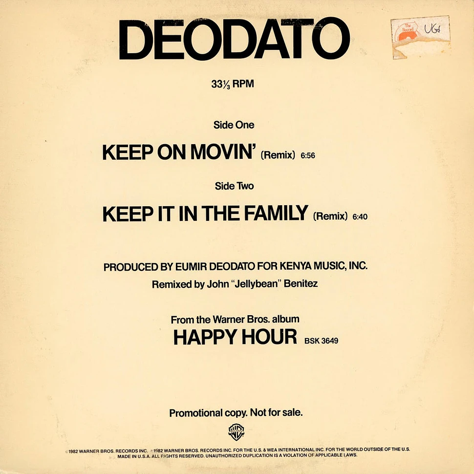 Eumir Deodato - Keep On Movin' / Keep It In The Family